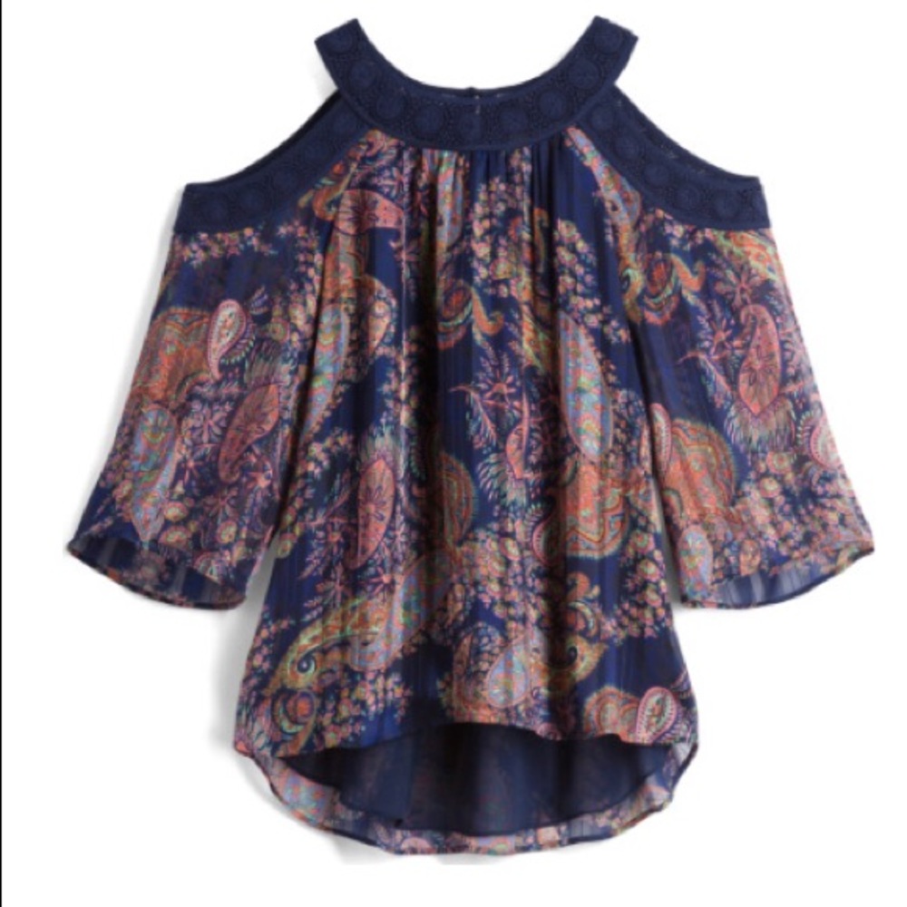 Daniel Rainn - Disanto Cold Shoulder Blouse - NWT